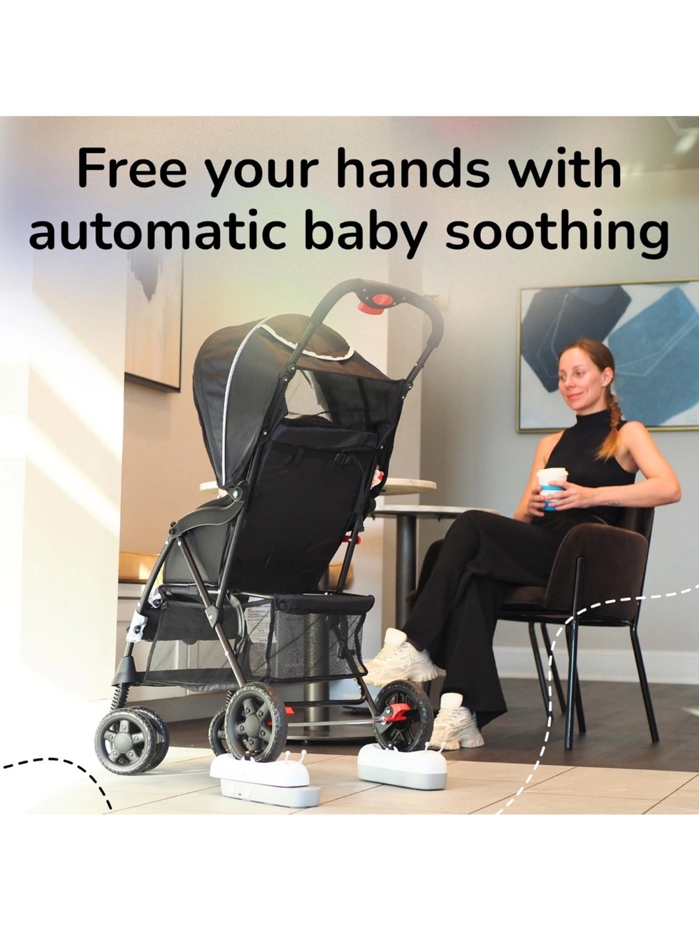Smart Baby Stroller Rocker!! (New) - Picture 10 of 11